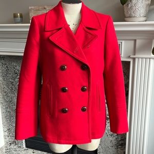 Jcrew wool pea coat